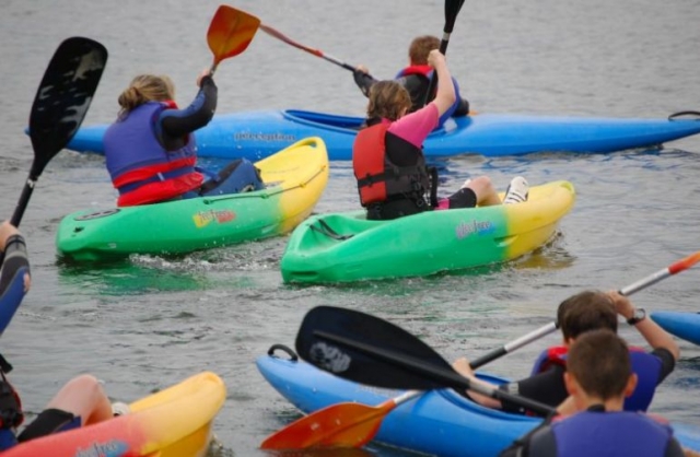  Una lección de kayak 